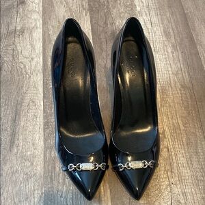 Gucci vernice Chrystal  heels